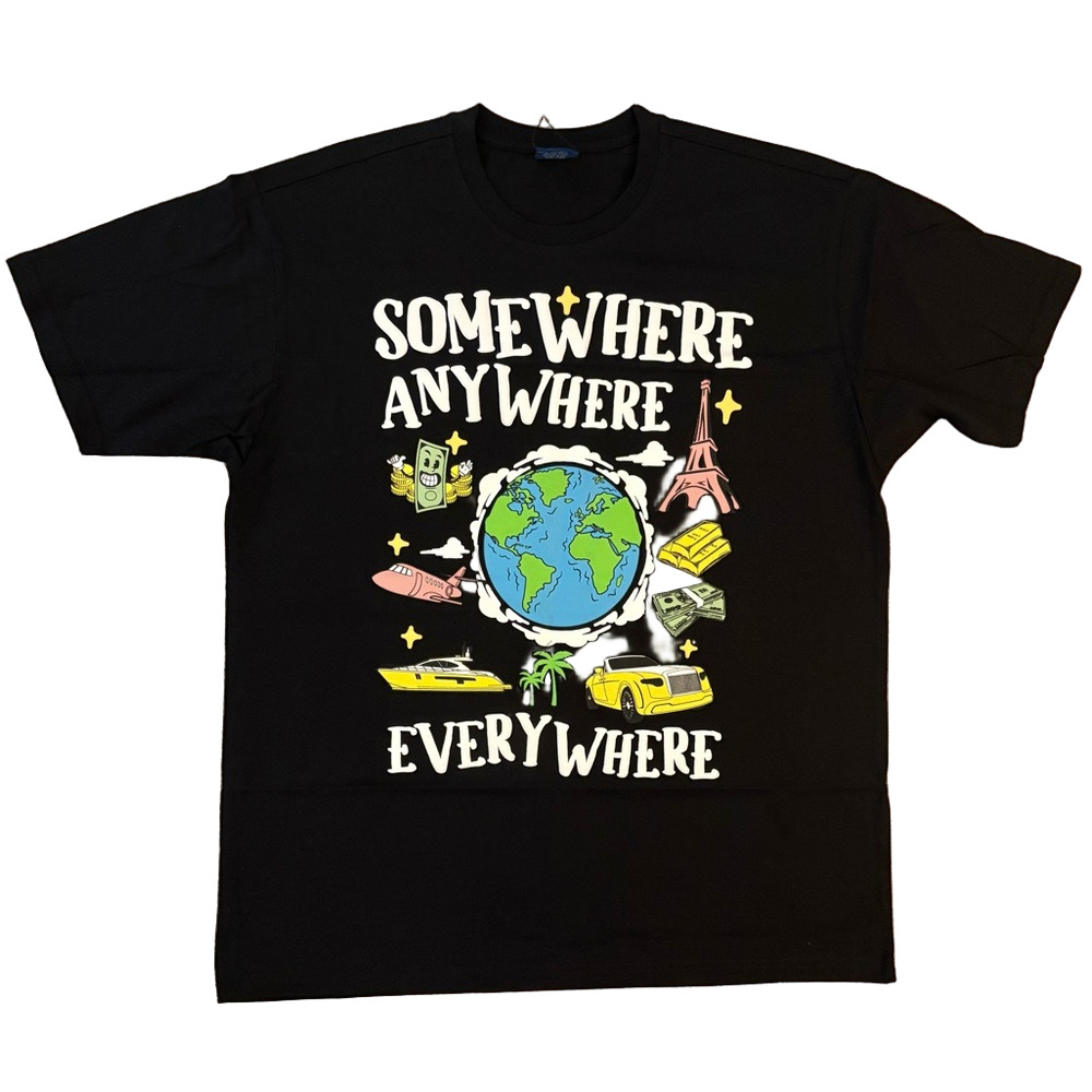 NWT Victorious Somewhere Anywhere Everywhere Graphic Tee 2XL